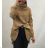 Pullover Rollkragen Langarm Damen (uni sl) ITALIENISCHE MODA IM9181048
