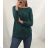 T-Shirt Langarm Damen (uni s / m) ITALIENISCHE MODE IM919928