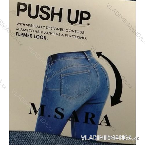 Jeans Jeans Damen mit Push-Up-Effekt Übergröße (29-38) M.SARA MA119MS1206-3
