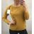 Warmer Damen Strickpullover Langarm (uni sm) ITALIAN FASHION IM51931151