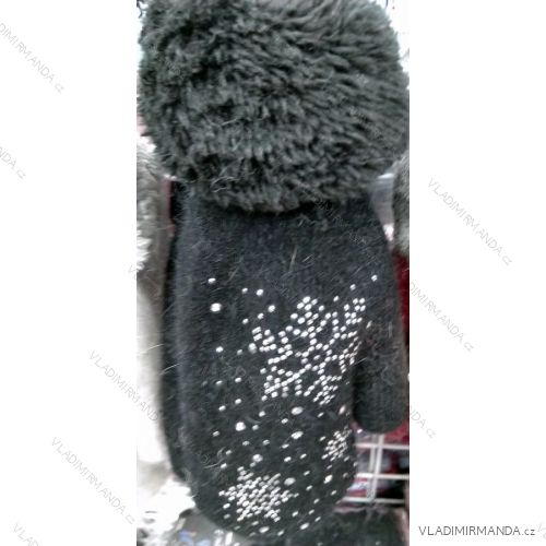 Warme Handschuhe für Damen (EINZEL-GRÖSSE) AURA.VIA PV319NK1585