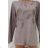 Damen T-Shirt warm Langarm Übergröße (l-3xl) ERBOSSI PM119255