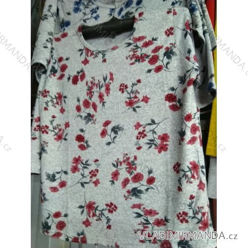 Damen T-Shirt lang Langarm Übergröße (l-3xl) ERBOSSI PM119215
