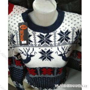 Strickjacke-Weihnachtsmuster-warme Strick-lange Hülsen-Damen (S-XL) TÜRKISCHES MODA MA719006
