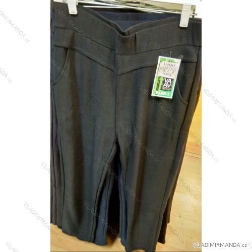 Hose elastisch isoliert Bambus Damen Übergröße (L-5XL) VAAV LM9567
