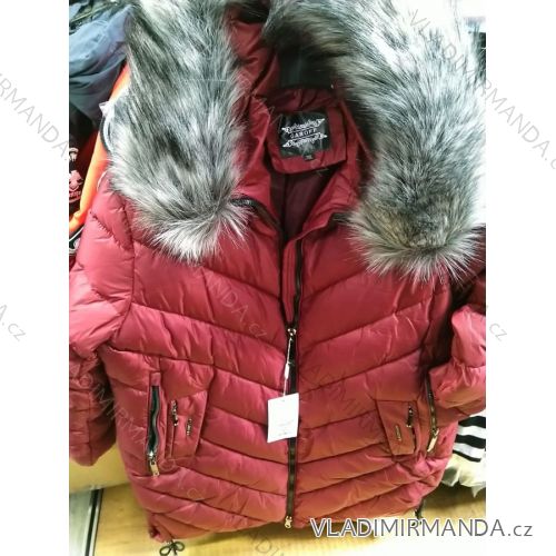 Kurze Winterjacke (3xl-7xl) GAROFF POLSKá MODA PM218017