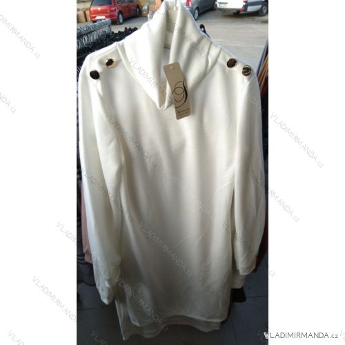 Sweatshirt lange Frauen (uni sl) ITALIENISCHE MODE IMC191087