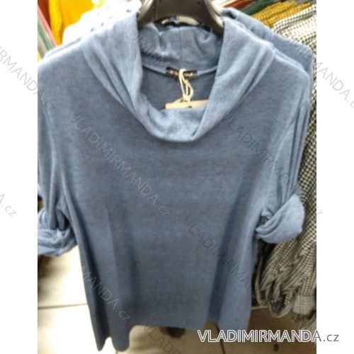 T-Shirt 3/4 Ärmel (uni sl) ITALIENISCHE Mode IM719011