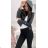 Damen Kunstleder-Kapuzenjacke (S-XL) POLISH MODA JMK190024