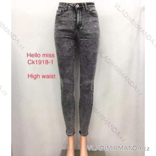 Jeans Jeans hohe Taille lange Frauen (25-31) HELLO MISS MA519CK1918-1