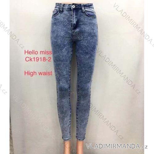 Jeans Jeans hohe Taille lange Frauen (25-31) HELLO MISS MA519CK1918-2
