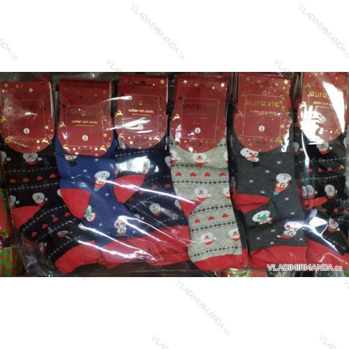 Socken klassische Frauen Weihnachtsthema (35-41) AURA.VIA PON19SNZ5133

