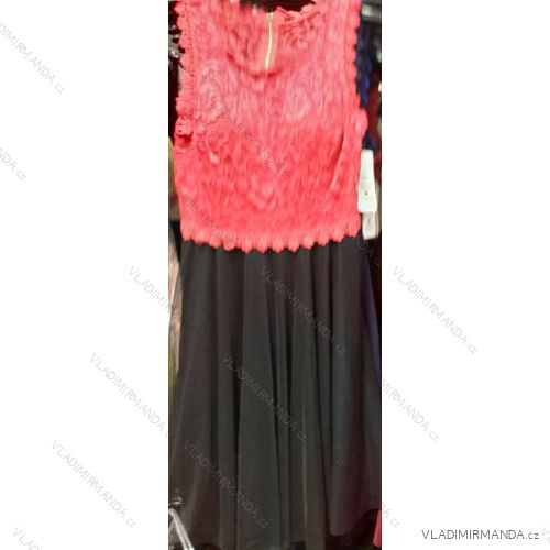 Elegante ärmellose Ballkleid-Spitze (uni s-m) ITALIENISCHE ART UND WEISE IM919910
