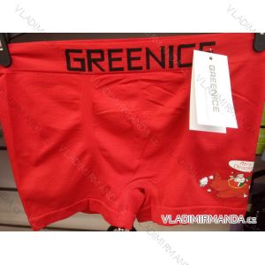 Boxer nahtlose Weihnachtsmotiv jugendlichen Jungen (10-15 Jahre) GREENICE 4716
