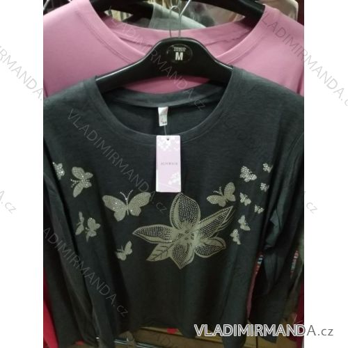 Frauen Langarm T-Shirt Übergröße (XL-4XL) ALNWICK BES19WP90278
