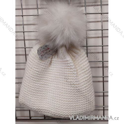 Gestrickte Wintermütze (uni) ECHT PF006