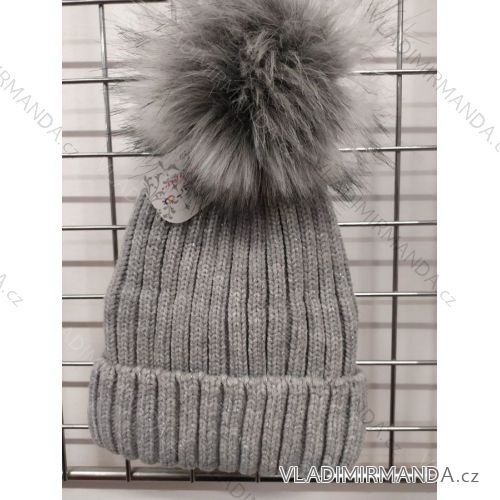Gestrickte Wintermütze (uni) ECHT PF007A