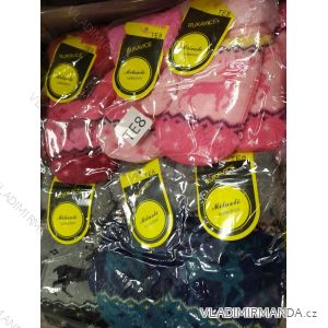 Handschuhe Fäustlinge mit Fell Kinder Mädchen und Jungen (3-8 Jahre) MILAOLI POL219TE8
