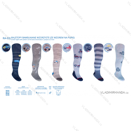 Baby Strumpfhose für Jungen (56-98) YOCLUB PV719RA-03A
