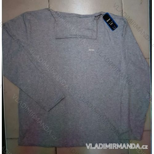 Herren T-Shirt Langarm Baumwolle (m-3xl) DYNAMIC TURKISH MODA OBS19095