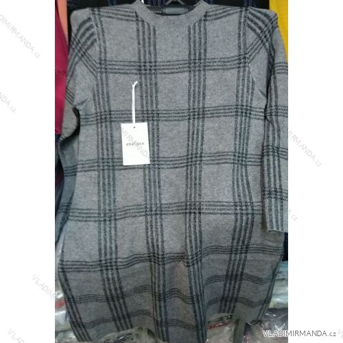 Warmes Damen-Langarmkleid in Übergröße (m-3xl) ERBOSSI PM1199237