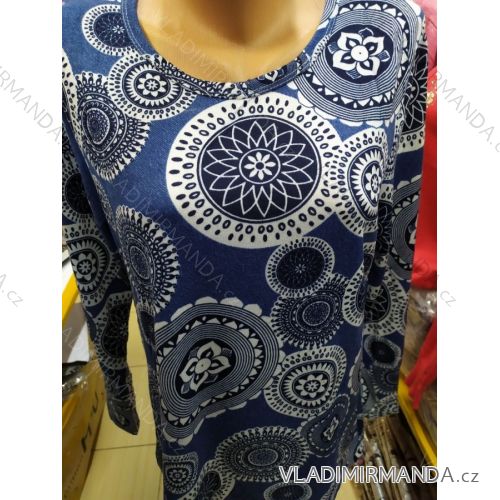 Damen T-Shirt warm Langarm Übergröße (L-3XL) DUNAUONE PM119272

