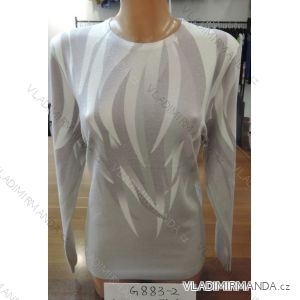 Damen T-Shirt warm Langarm Übergröße (M-XXL) DUNAUONE G883-2

