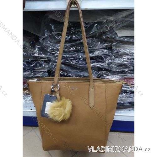 Handtasche mit Pompon Damen (EINZEL-GRÖSSE) TESSRA TES19060