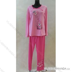 Pyjamas Lange Damen Baumwolle Übergröße (m-3xl) TOWARDO 49192
