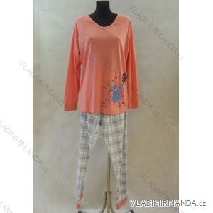 Pyjamas Lange Damen Baumwolle Übergroß (xl-4xl) TOWARDO 49080
