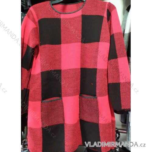 Damen-Langarmpullover (uni m-l) TSCHECHISCHE MODE CRM19016
