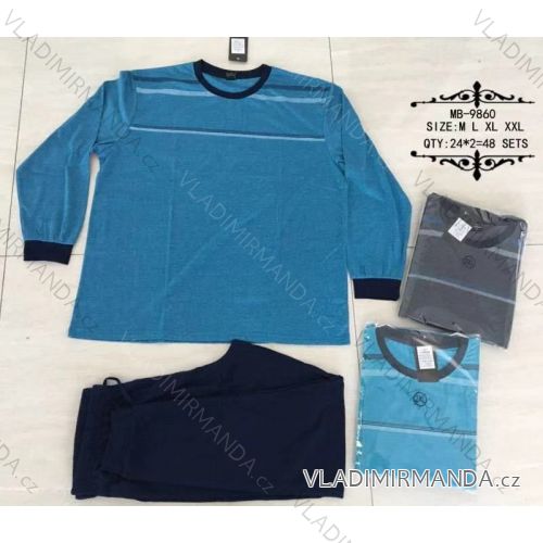 Herren-Schlafanzug aus Baumwolle (m-2xl) VALERIE DREAM MB-9860