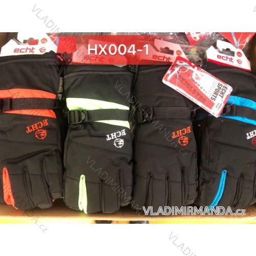Rukavice šusťákové zimní lyžařské pánské (M-2XL) ECHT ECHT22HX004-1