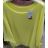 Langarmhemd mit Damenbluse (uni s-l) ITALIAN FASHION IM720004
