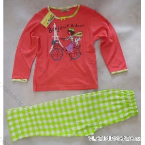 Pyjamas Warme lange Kinder Mädchen Baumwolle (98-128) COANDIN S1416
