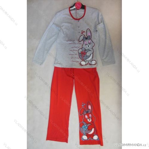 Pyjamas Lange Damen Baumwolle (m-xxl) BENTER TF27267