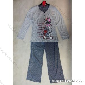 Pyjamas lange Damen Baumwolle (m-xxl) BENTER TF27268
