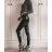 Leggings Latexhose mit Reißverschluss (xs-m) Italian Fashion LML20003
