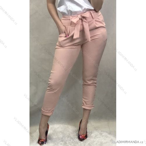 Lange Taillenhose der Frauen (uni s / m) ITALIENISCHER MODUS IM919603