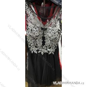 Damen kurzes Abendkleid mit Spitze (s-m) ITALIAN MODA IM920022
