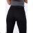 Hose mit burgunderfarbenen Jeans