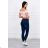Jeans mit Schleife