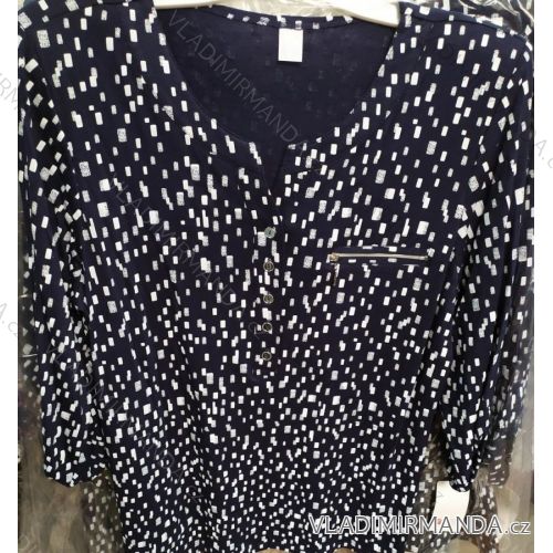 Blusentunika 3/4 Ärmel übergroß (l-4xl) POLISH FASHION PM520019
