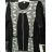 Langarm Tunika Kleid Langarm Damen Plus Size (l-4xl) POLISH FASHION PM520020
