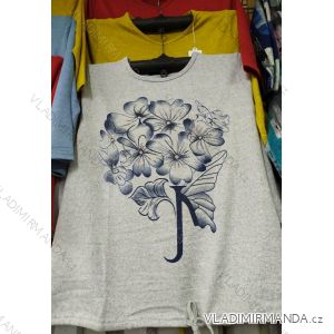 Damen T-Shirt 3/4 Ärmel Übergröße (l-3xl) ERBOSSI PM120020
