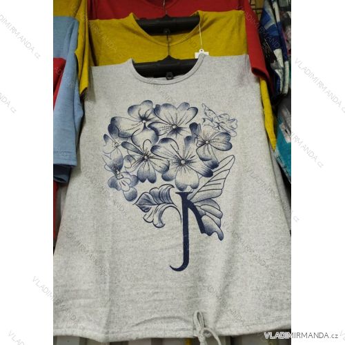 Damen T-Shirt 3/4 Ärmel Übergröße (l-3xl) ERBOSSI PM120020

