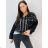 Frühlings-Jeansjacke mit Nieten Damen (s-xl) Polnischer Moda JMK20002
