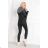 Damen Kunstleder-Kapuzenjacke (S-XL) POLISH MODA JMK190024