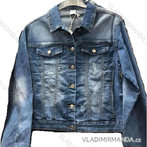Übergroße Jeansjacke für Damen (2XL-6XL) P.O.P. SIEBEN MA119POP5539-LK