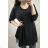 Damen Langarmtunika (uni xL / 2XL) TURKISH FASHION TM920019
